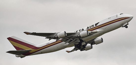 Boeing 747-4HQF of Kalitta Air, Registration N782CK